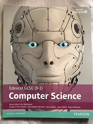 Edexcel GCSE (9-1) Computer Science Student Book By Chris Charles David Waller • £17.50