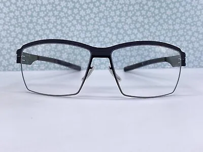 £174.82 • Buy IC! Berlin Glasses Men's Black Bernadino HD Camo Layer Terazzo Medium