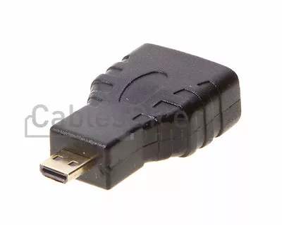 HDMI A Female To Micro HDMI D Male Connector TV Cable Adapter  • $5.26