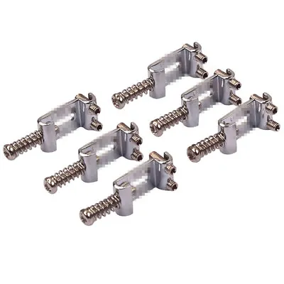 6 Pcs Roller Bridge Tremolo Saddles For Fender ST TL Guitar Parts • $13.85