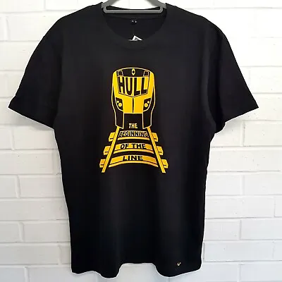 HULL T Shirt The Beginning Of The Line Tee Mens Ladies Kids Yorkshire Clem Wear • £13.99