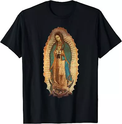 Our Lady Virgen De Guadalupe Virgin Mary Bless T-Shirt Size S-5XL • $23.99