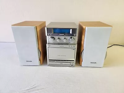 Panasonic SA-PM22 CD/Cassette Mini Stereo System • $125
