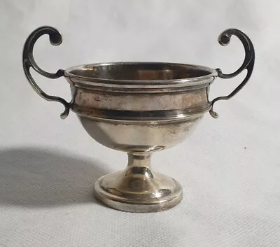 Antique Silver Plated Miniature Trophy Cup • £29