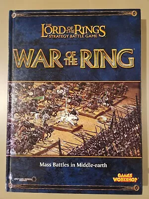 War Of The Ring Book The Lord Of The Rings MESBG Games Workshop • £14.99