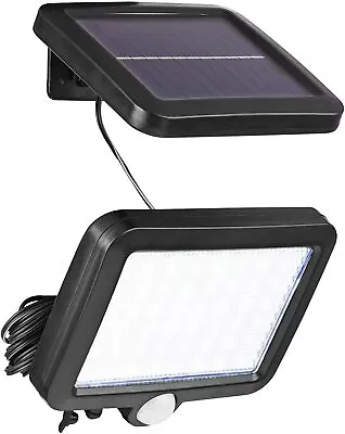 £11.95 • Buy Solar Powered 56 LED PIR Motion Sensor Garden Security Wall Light Outdoor Lamp