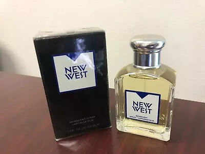 $42.99 • Buy NEW WEST FOR MEN By ARAMIS 3.4 FL Oz / 100 ML Skinscent Spray In Sealed Box
