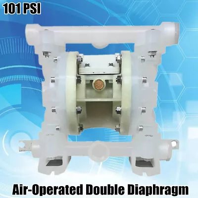 Air-Operated Double Diaphragm Pump 3/4in Inlet & Outlet For Chemical Fluids 3t/h • $128.25
