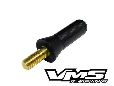 Black Carbon Fiber Short Screw In Antenna 1.75  For 07-15 Mini Cooper • $15.88