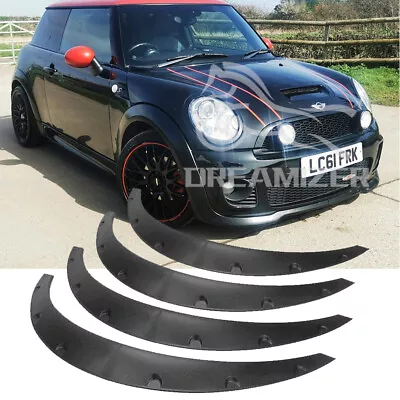 For Mini Cooper R53 R55 R56 R58 Fender Flares Trim Cover Extra Wide Wheel Arches • $66.19