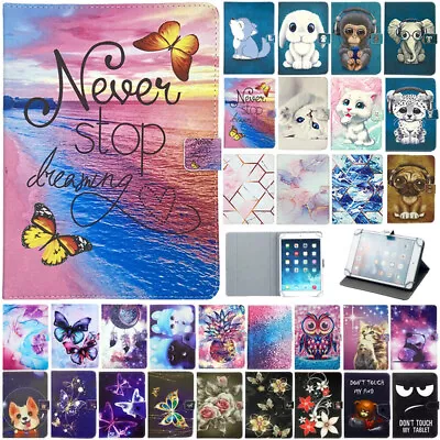 UK For Amazon Kindle Fire 7  10.1  Inch Universal Folio Leather Case Stand Cover • £9.99