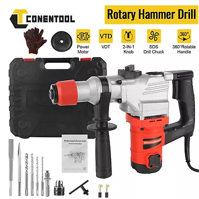 View Details Corded Rotary Hammer Drill Heavy Duty Electric Impact Driver SDS Plus Drills NEW • 45.99£