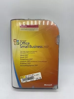 Microsoft Office Small Business 2007 Upgrade Word Excel PowerPoint Outlook • $96.99