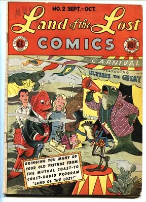 Land Of The Lost #2 1946- Carl Akeley- EC Golden Age Funny Animals VG- • $142.50