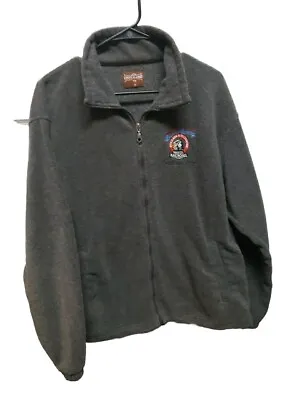 Railroad Museum Men's Jacket Size M Durango Silverton Gray Pockets  • $23.99