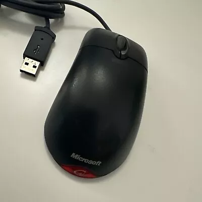 Microsoft Wired Optical  USB Wheel Mouse - 1.1A - PS/2 Compatible • £5