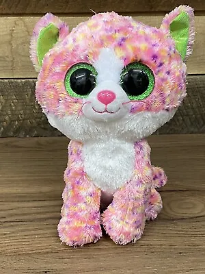 £6.95 • Buy Ty Beanie Boo Buddy Sophie The Kitty Cat 9” Tall TySilk Fur
