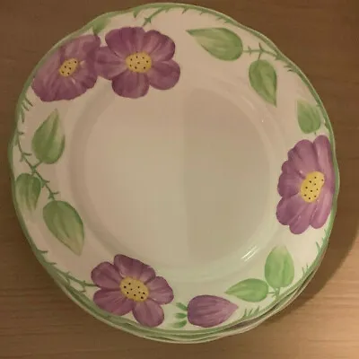 36 Pcs Villeroy & Boch Country Collection Spring Rose Violett Cup Saucer Plate • $299