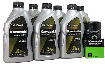 2007 Kawsaki VULCAN 2000 CLASSIC LT Full Synthetic Oil Change Kit • $89.99