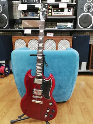 Used 2017 Epiphone G-400 PRO Electric Guitar SG Red Color Very Rare Item • $599