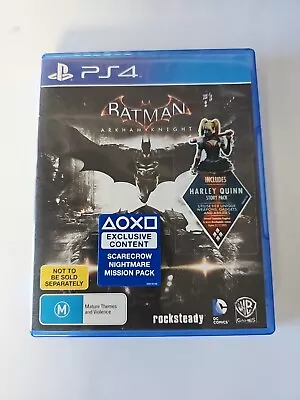 Very Good Condition! Genuine PlayStation 4 PS4 Batman Arkham Knight Game • $19.99