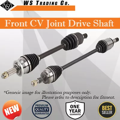 Pair Brand New CV Joint Drive Shaft For Nissan Murano Z50 3.5L V6 AWD Front L+R • $260