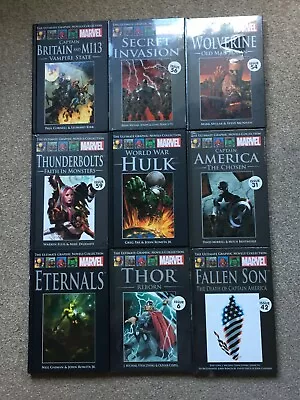 Marvel The Ultimate Graphic Novels Collection Bundle Of 9 #51 - #59 • $62.17