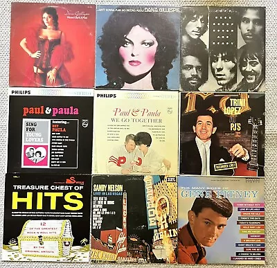 LOT! 34 LP Vinyl Records | Rock Soft/Hard Rock Pop | 50s Thru 80s | Some NEW • $20.50