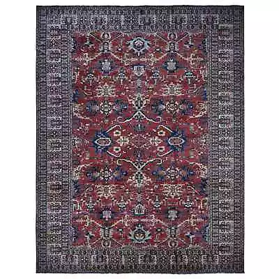 15'9 X19'10  Brick Red Super Kazak Pure Wool Hand Knotted Oversized Rug G87978 • $5717.79