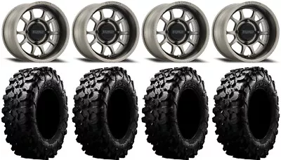 Method 409 15  Grey (4+3) Wheels 29  Carnivore Tires RZR XP 1000 / PRO XP • $1596.92