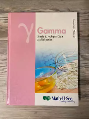 Math-U-See Gamma Instruction Manual • $4.99