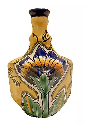 Hecho En Mexico Signed Vase Hand Painted • $24