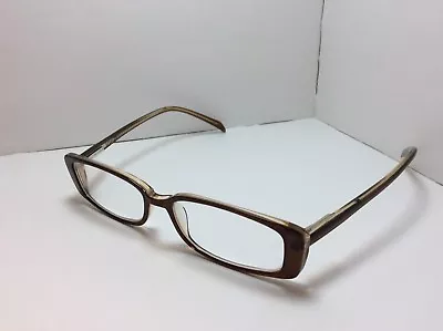 Marchon Eyeglasses FRAMES Women's Rectangular Brown 51[]16 140 Wide • $28.50