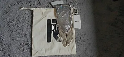 Paco Rabanne X H&M Small Fringed Metal-mesh Bag Brand New • £85