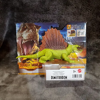 Jurassic World Dominion Ferocious Pack Green Dimetrodon Dinosaur • $10.82