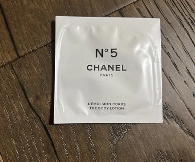 $6 • Buy Chanel No 5 The Body Lotion Sample / Travel Size .2 Fl Oz / 6 Ml New