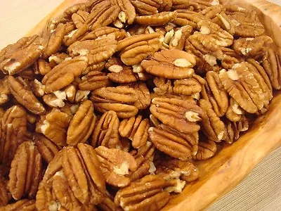 Shelled Fancy Mammoth Junior Natural Pecan Halves By AgroSun Quality • $154.99