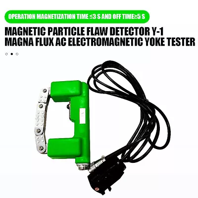 AC DC Magnetized Magnetic Particle Flaw Detector Y-1Electromagnetic Yoke Tester • $553