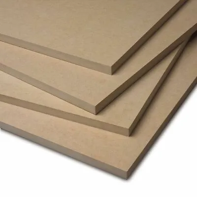 £18.29 • Buy *Cut To Size* Rectangle Or Square MDF Board Shapes Cut To Size
