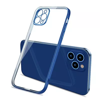 $9.95 • Buy For IPhone SE XR X 14 13 11 13 Pro Max Mini 7 8 Plus Case Shockproof Clear Cover
