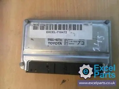 For TOYOTA COROLLA MK9 T3 ZZE120 2004 ECU 89661-02731 5 MTM 1.4 4ZZFE #769709 • $30.31