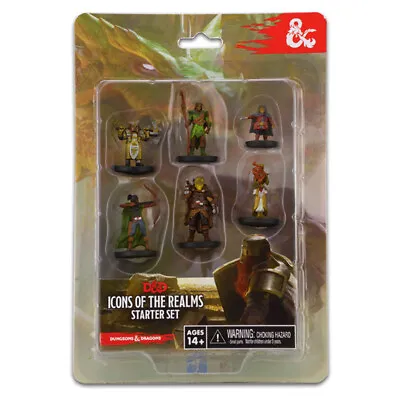 $37.95 • Buy Dungeons & Dragons Icons Of The Realms Painted Figures Starter Set