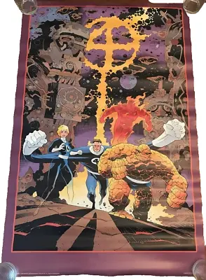 New 1990 Fantastic Four 22x34 Marvel Press Mignola Art Poster • $27.50