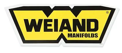 WEIAND Manifolds Vinyl Decal Sticker Waterproof • $3.50