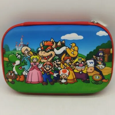 Nintendo Super Mario Bros Zippered Pencil Case School Pen • $10.38