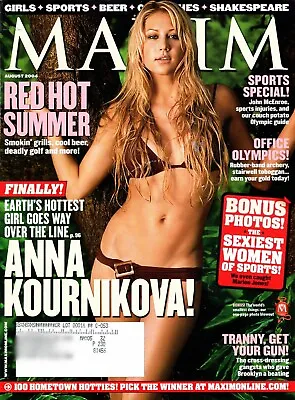 MAXIM / August 2004 / #80 / International Men's Magazine! • $5.99