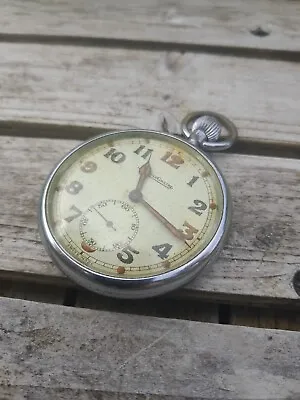 £199 • Buy Vintage Ww2 Jaeger Le Coultre G S T P Military Pocket Watch