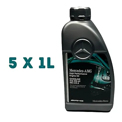 Genuine Mercedes-Benz 0W-40 AMG Fully Synthetic Engine Oil MB 229.5 5 Litre 5L • £39.99