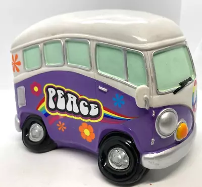 Volkswagen 1969 Minibus Hippy Peace Kombi Van Money Box Model 18cms • $29.50