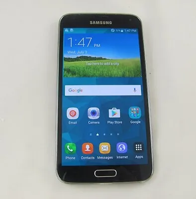 Samsung SM-G900V Galaxy S5 Verizon/Unlocked Phone GOOD • $34.90